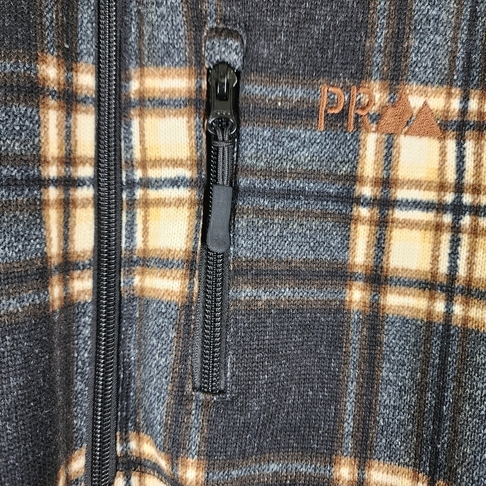 POWDER RIVER OUTFITTERS PLAID HALF ZIP PULLOVER - Picture 8 of 11